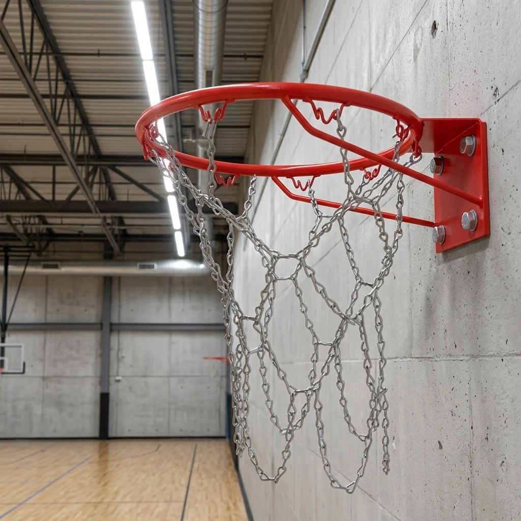 48cm Heavy Duty Metal Basketball Rim With Net