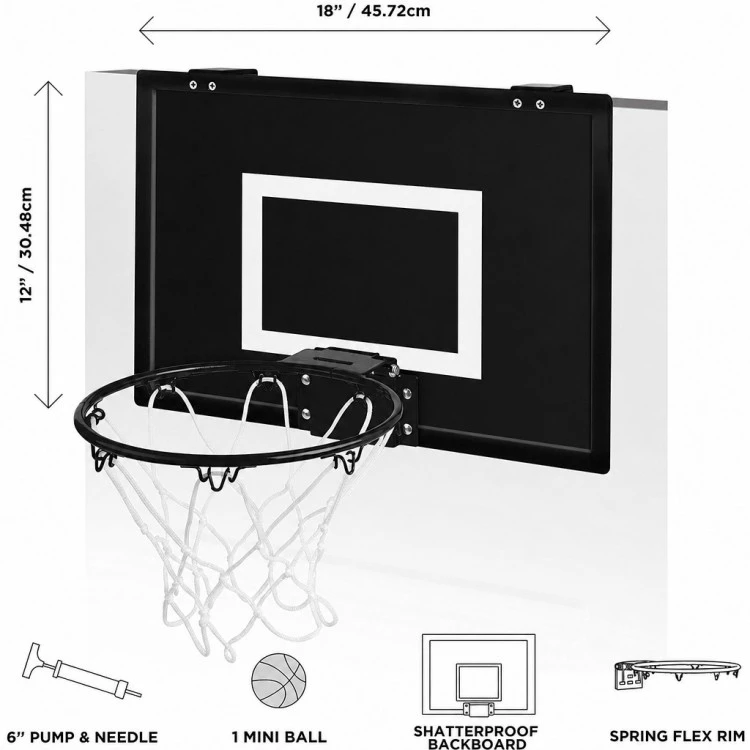 Gelung Bola Keranjang Mini Atas Pintu